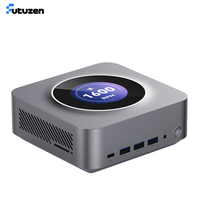 ODM OEM Gaming Minicomputer AMD Desktop Mini PC with IPS Display